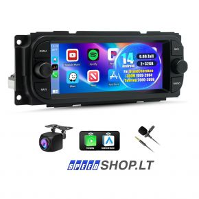 Jeep Grand Cherokee Carplay multimedia 1999-2004